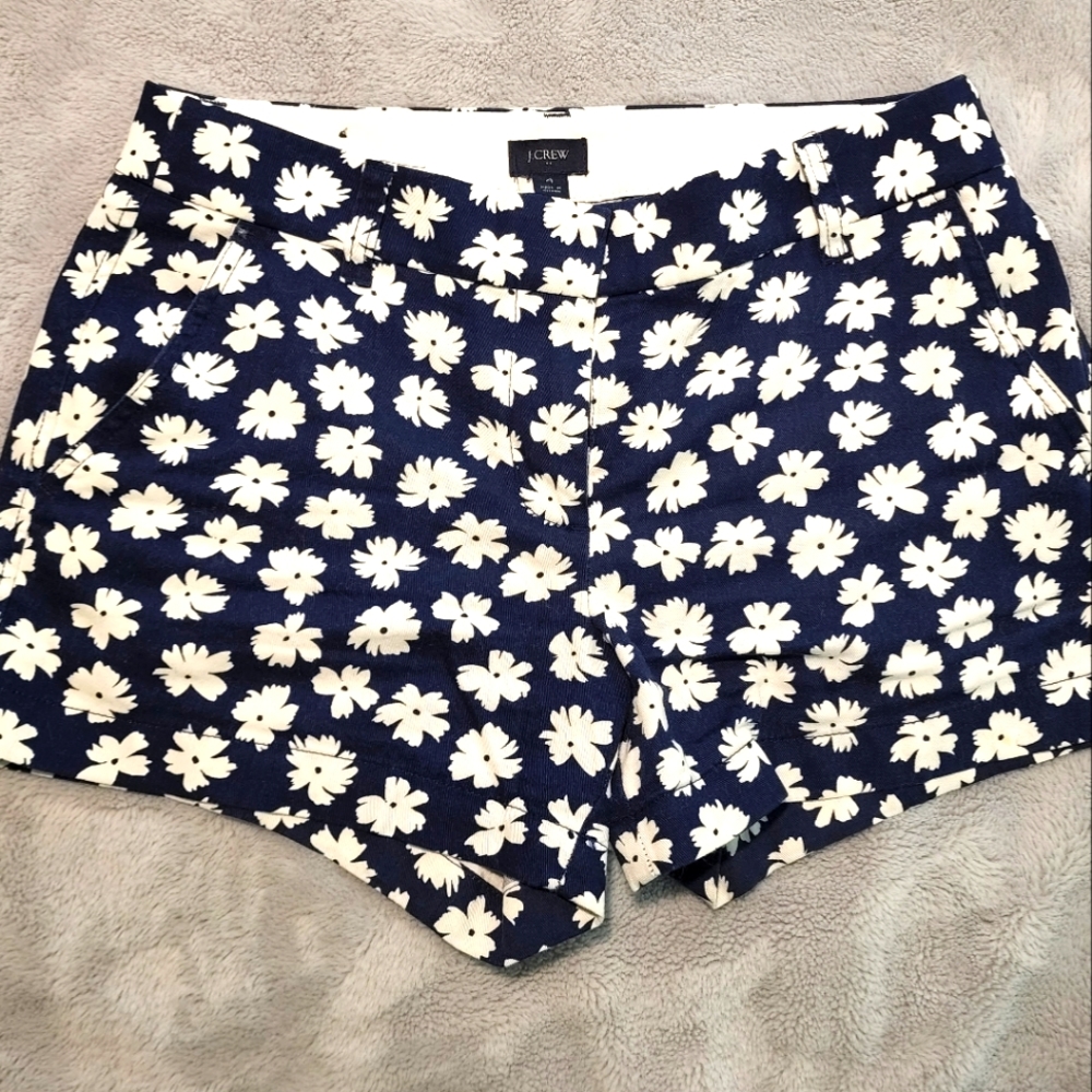 J Crew Daisy Chino Shorts